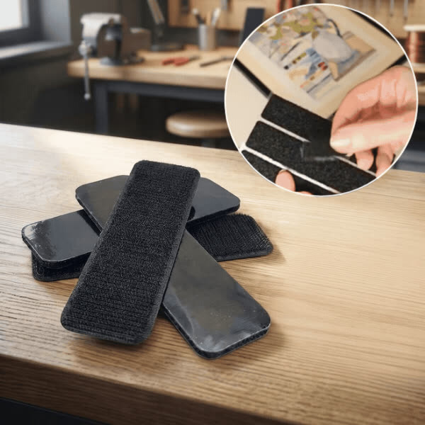 Self-adhesive hook-and-loop strips, TipTape - video