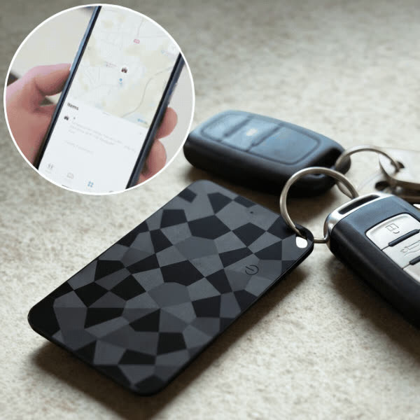 Wallet tracking card, TrackerCard - video