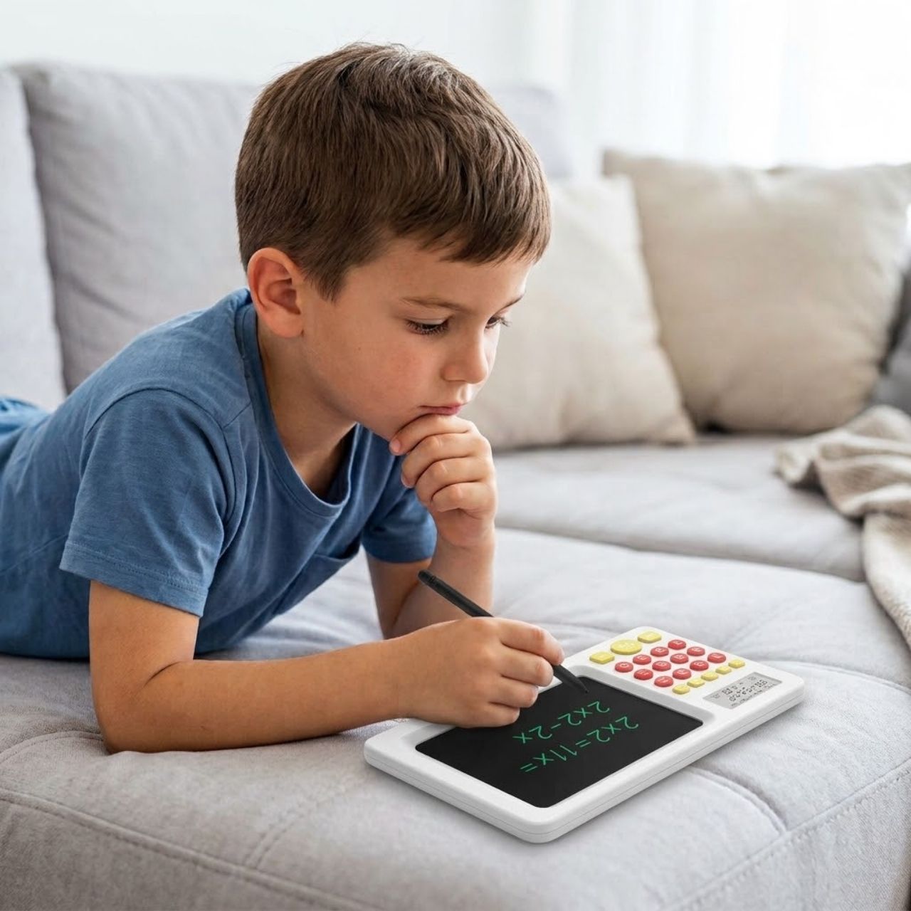2-in-1 learning tablet with calculator for children, TrainMath - Image 8