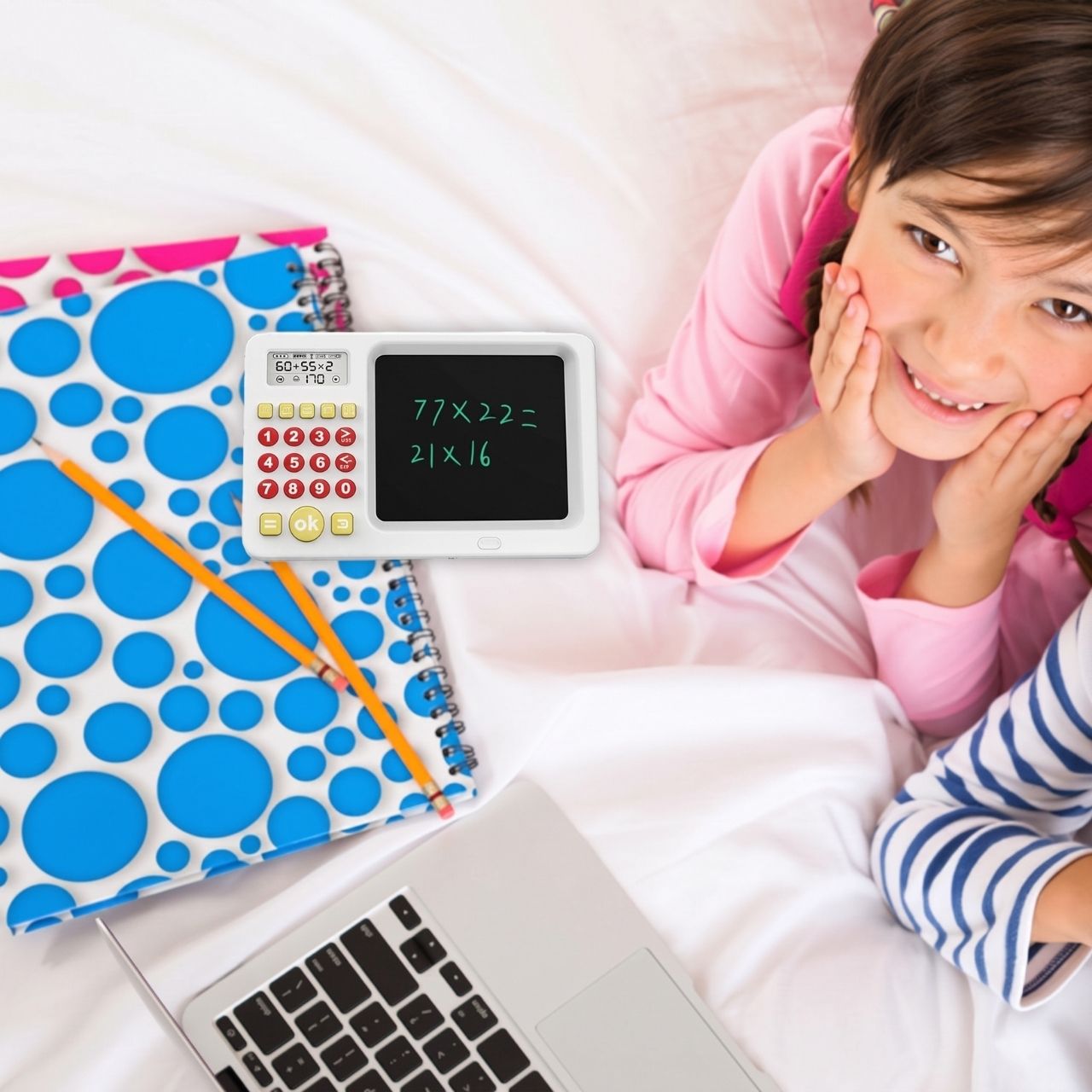2-in-1 learning tablet with calculator for children, TrainMath - Image 9