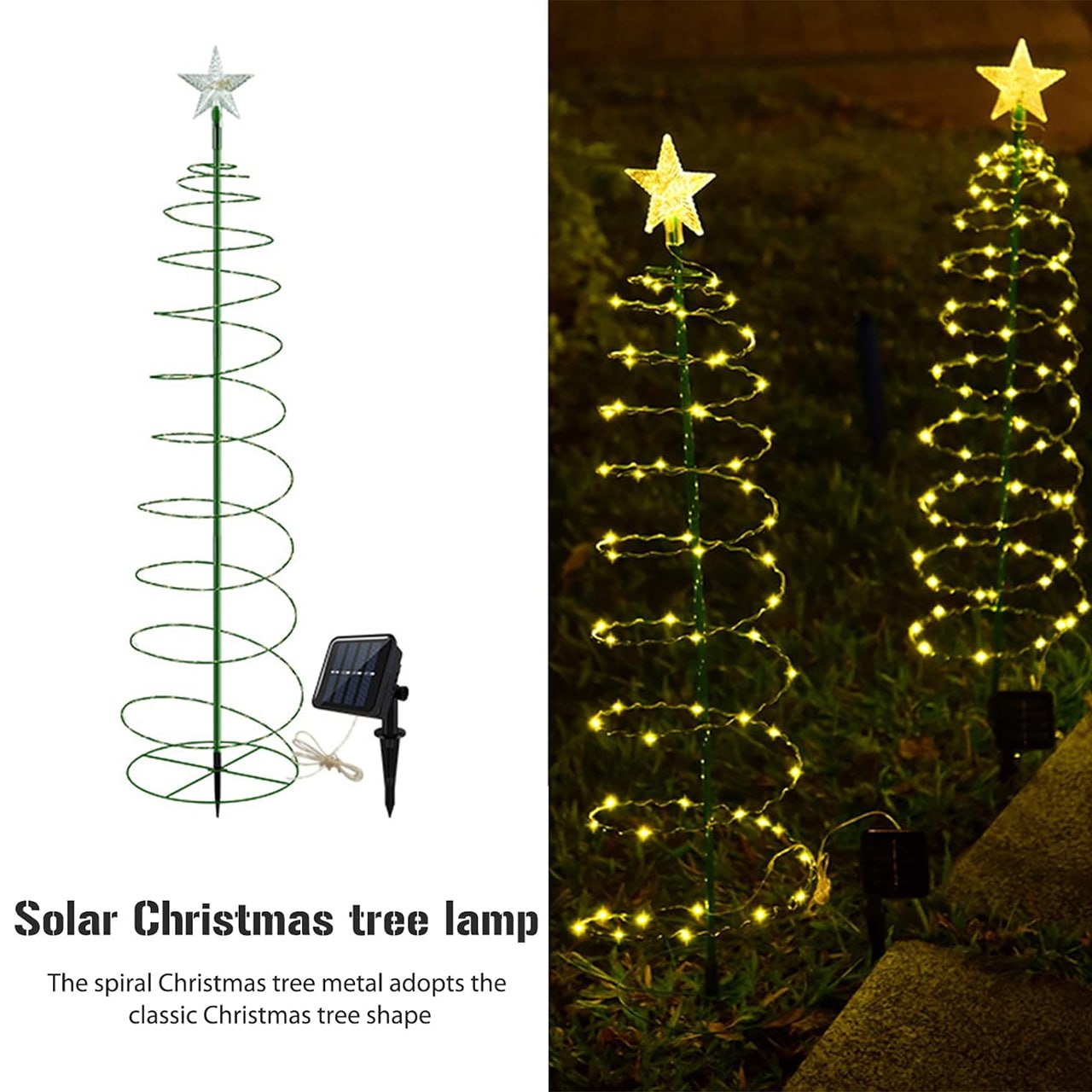 TreeSolar, a Christmas tree with solar-powered LED lights - Image 2