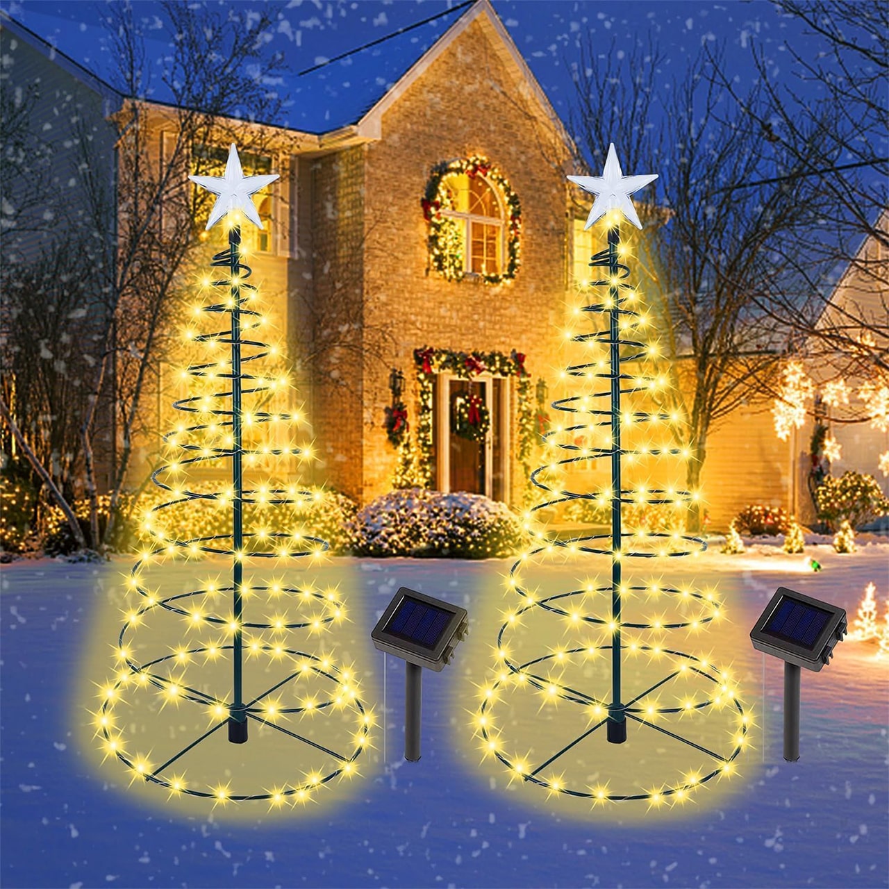 TreeSolar, a Christmas tree with solar-powered LED lights - Image 7