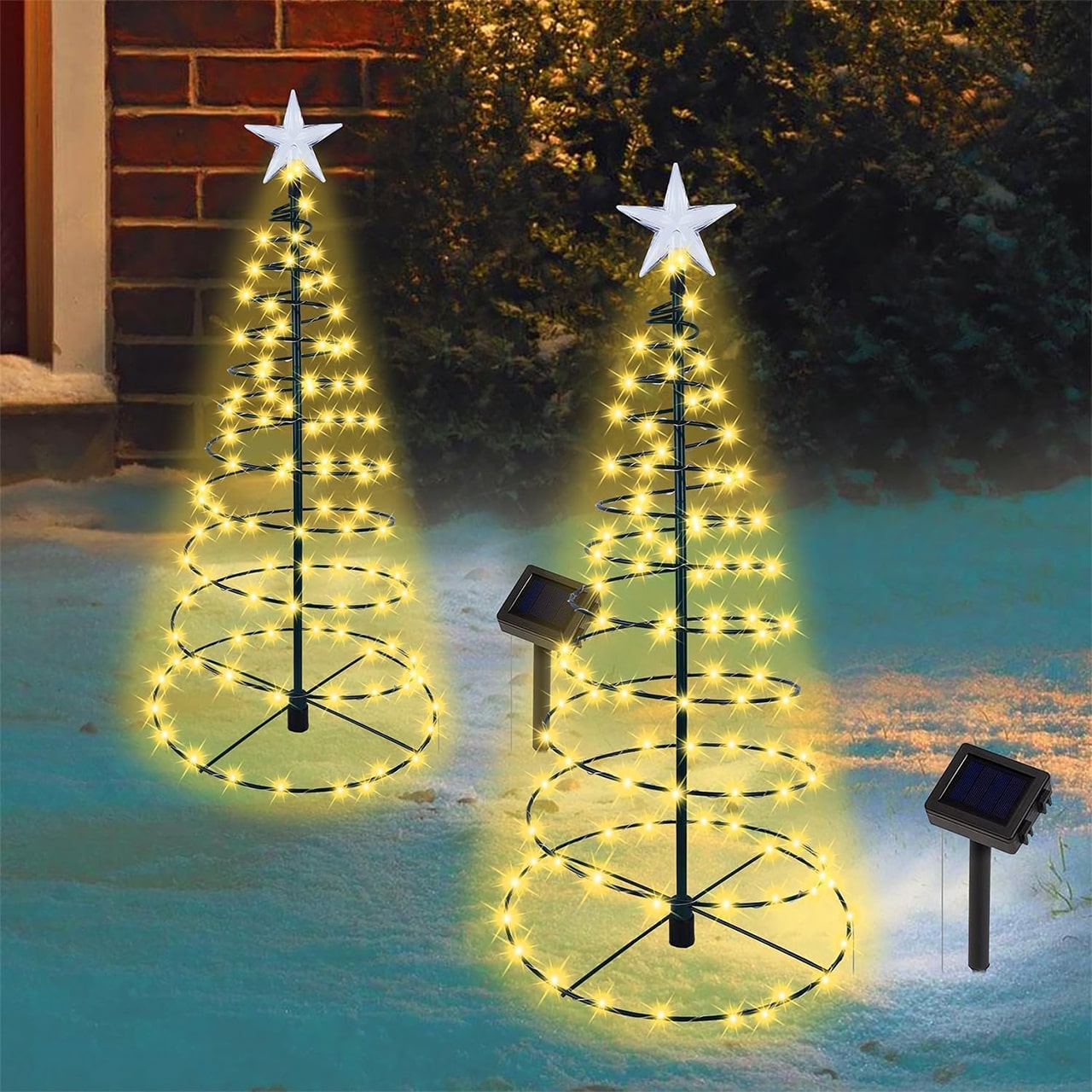TreeSolar, a Christmas tree with solar-powered LED lights - Image 8