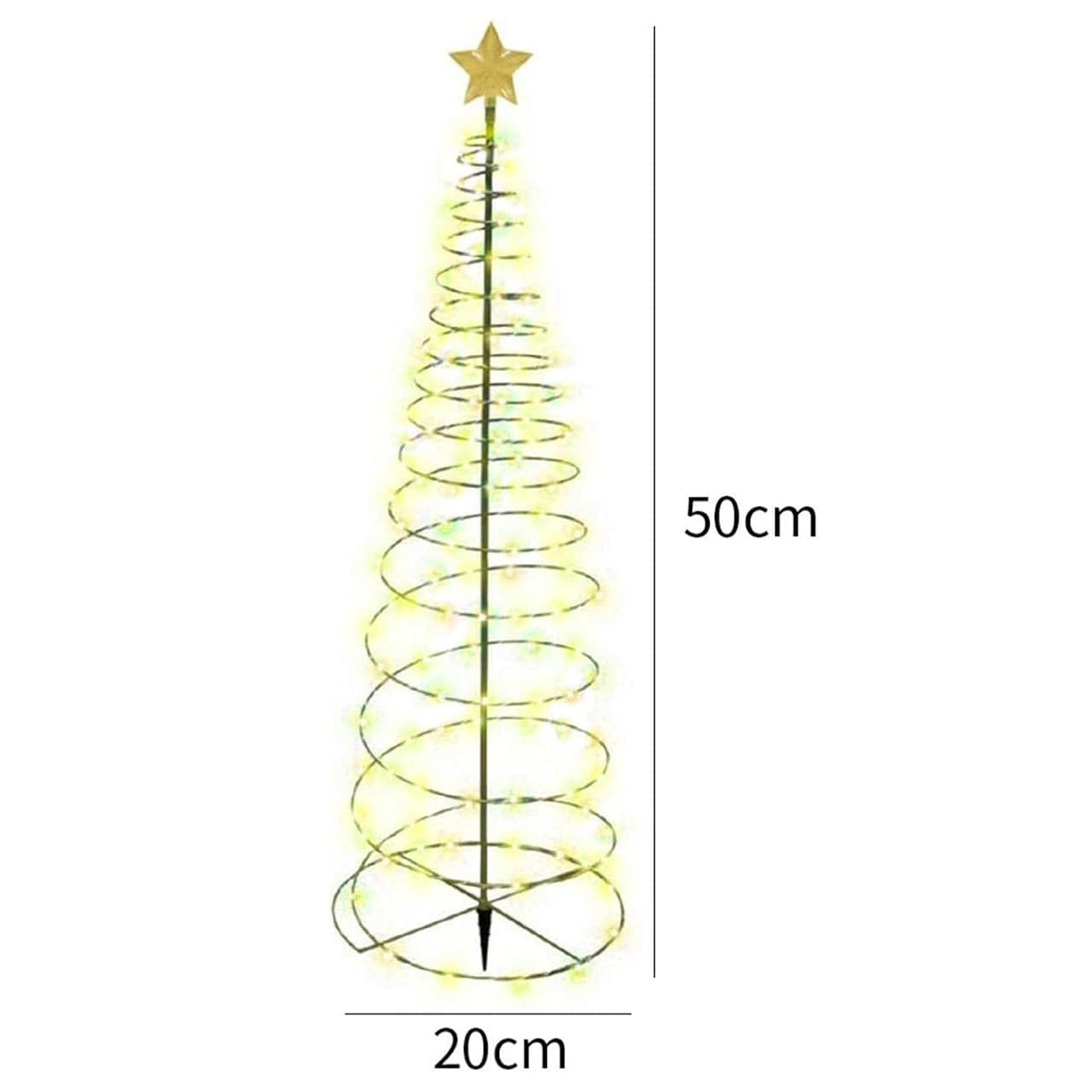 TreeSolar, a Christmas tree with solar-powered LED lights - Image 9