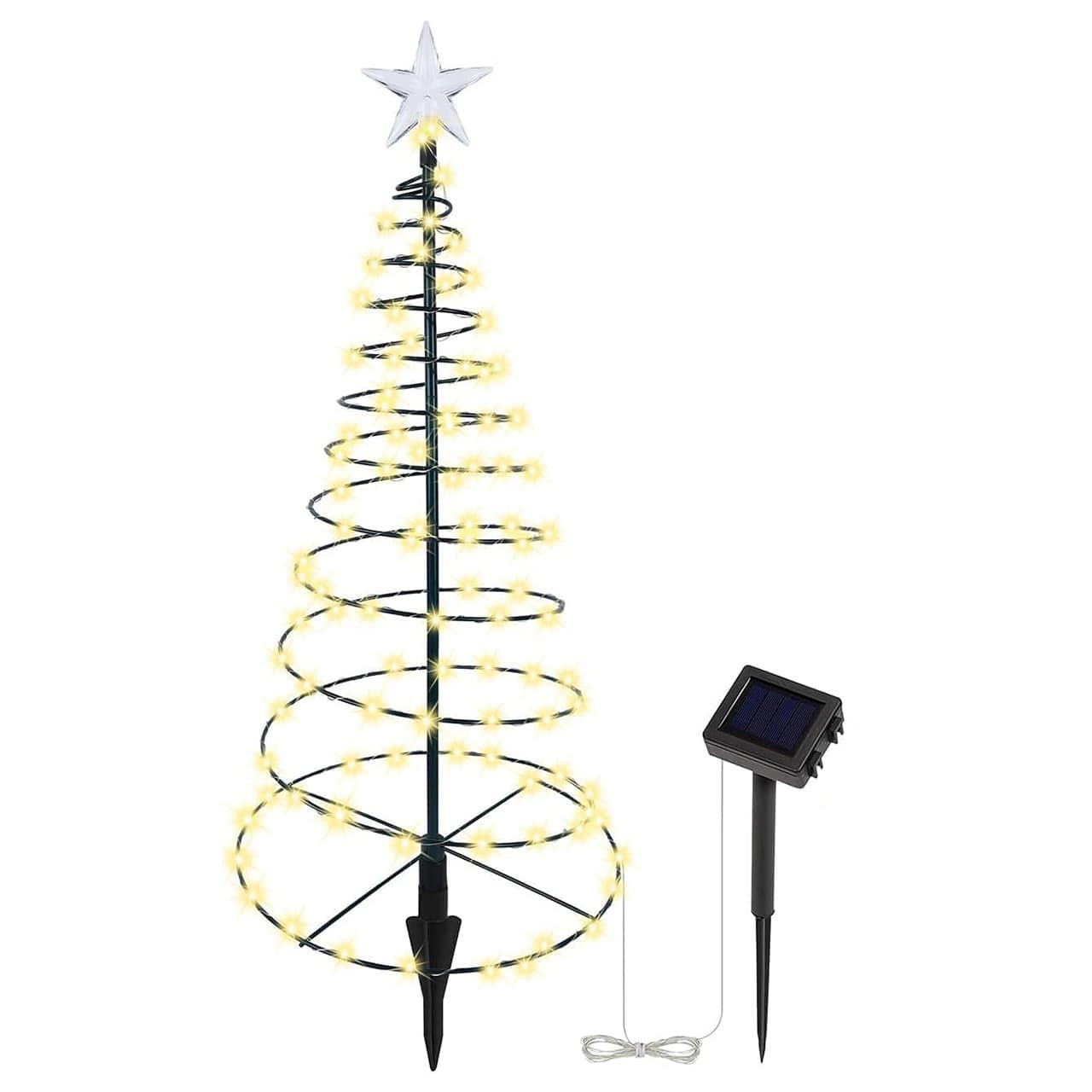 TreeSolar, a Christmas tree with solar-powered LED lights - Image 10