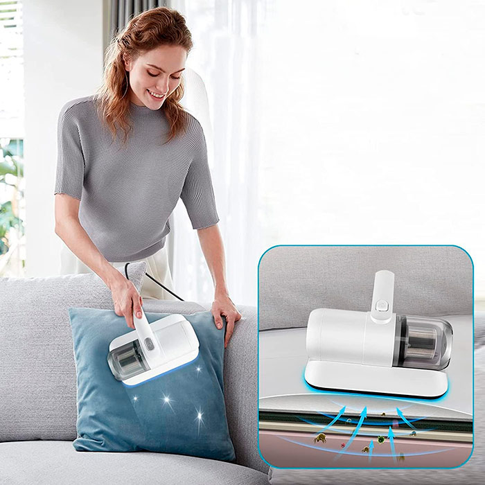 The state-of-the-art HEPA filter effectively traps and isolates fine particles, keeping your home clean and dust mite-free!