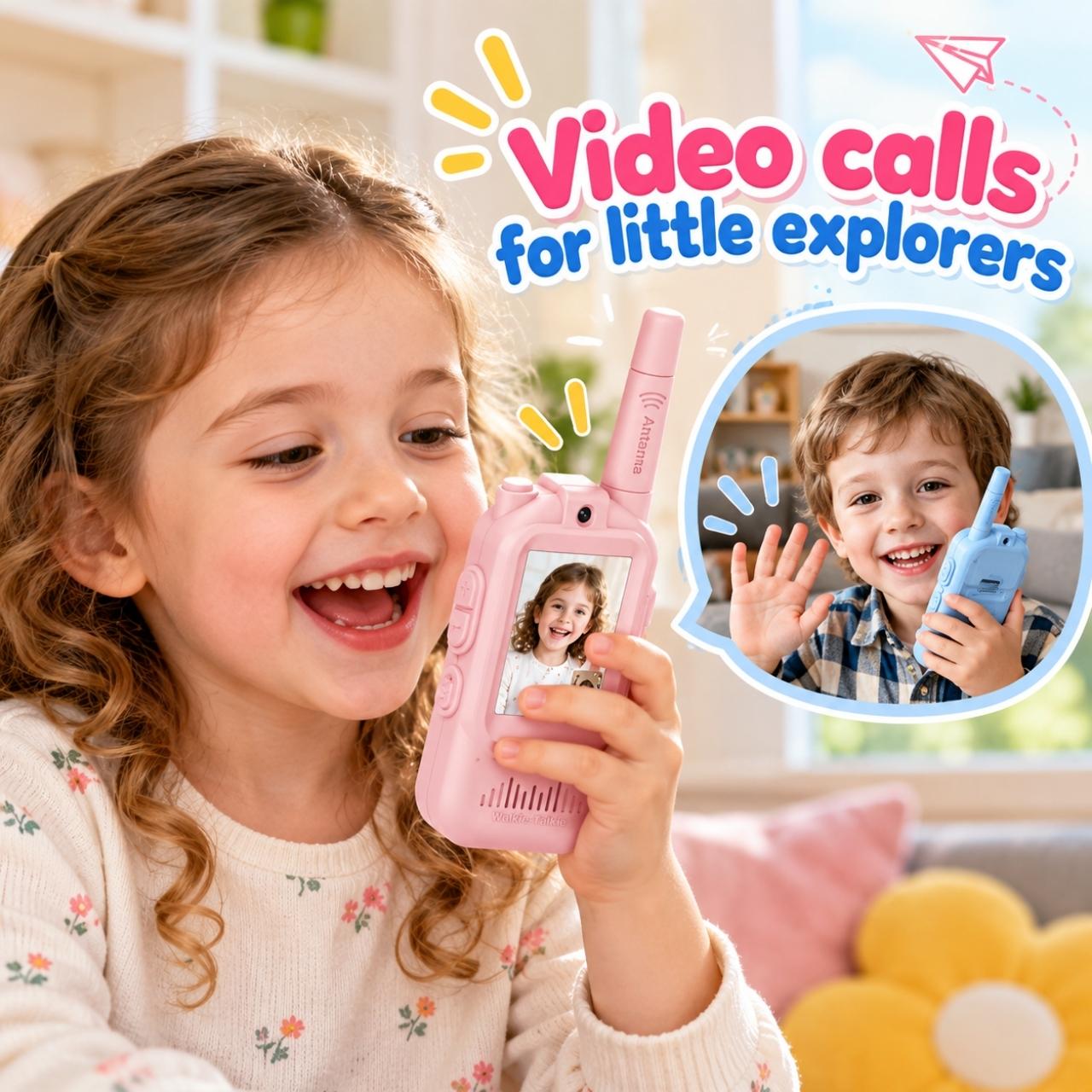 Children’s walkie-talkies with screens (2 pieces), VideoTalkie - Image 5