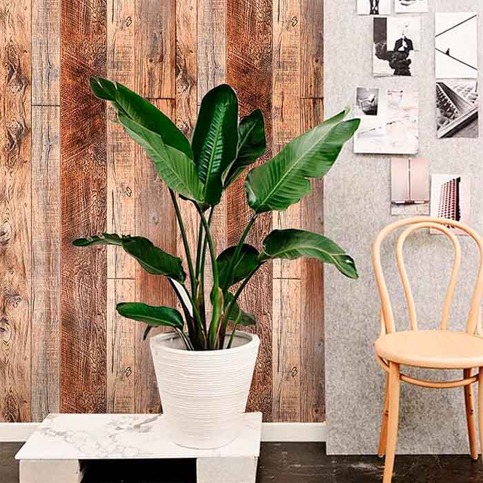 VintageWall, self-adhesive sticker with natural wood look (300 x 45 cm) - Image 7