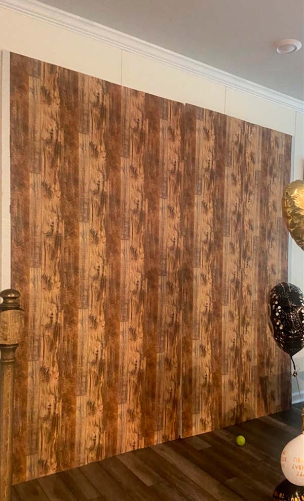 VintageWall, self-adhesive sticker with natural wood look (300 x 45 cm) - Image 10