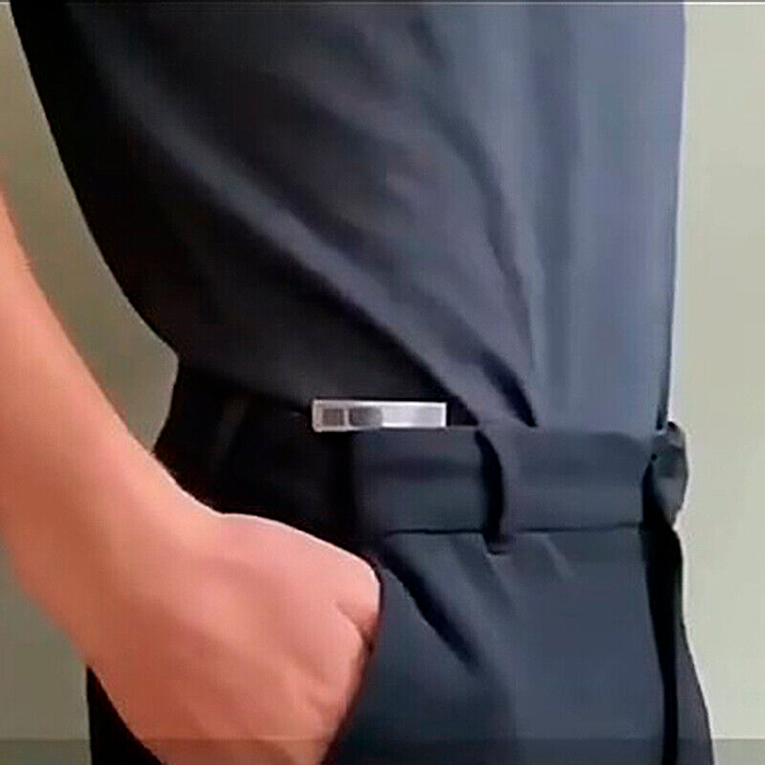 The buckle is a great choice for those who don't want to wear belts!
