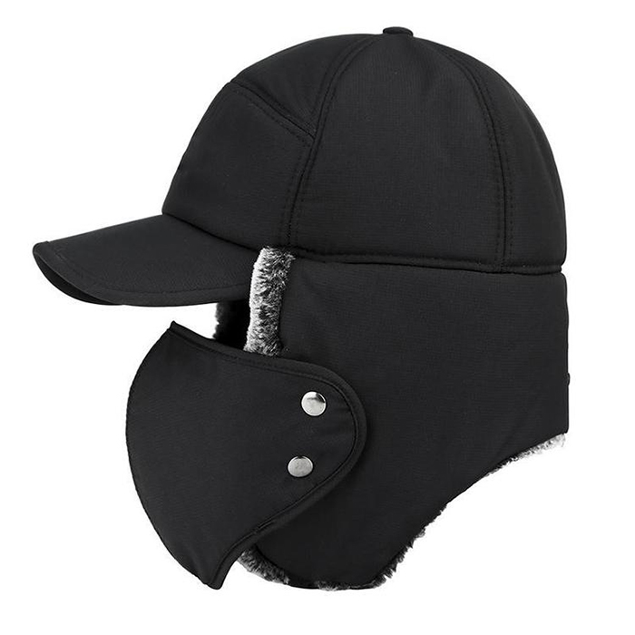 WarmCap, a warm beanie with a shield that protects the ears, chin and most of the head except the eyes from the cold - Image 2