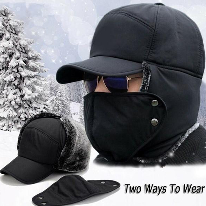 WarmCap, a warm beanie with a shield that protects the ears, chin and most of the head except the eyes from the cold - Image 6