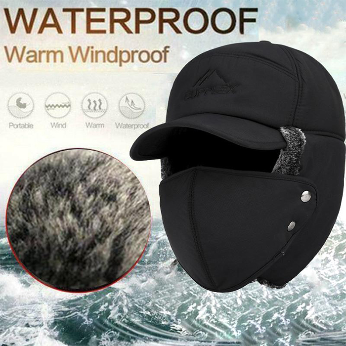 WarmCap, a warm beanie with a shield that protects the ears, chin and most of the head except the eyes from the cold - Image 8