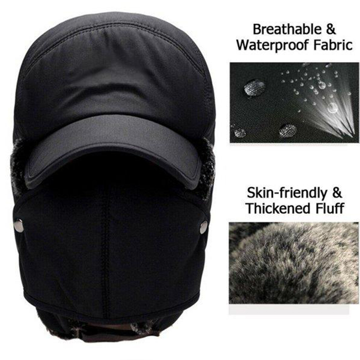 WarmCap, a warm beanie with a shield that protects the ears, chin and most of the head except the eyes from the cold - Image 10