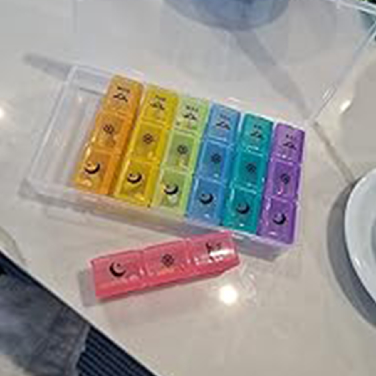WeeklyBox, organiser for pills, food supplements or vitamins - Image 5