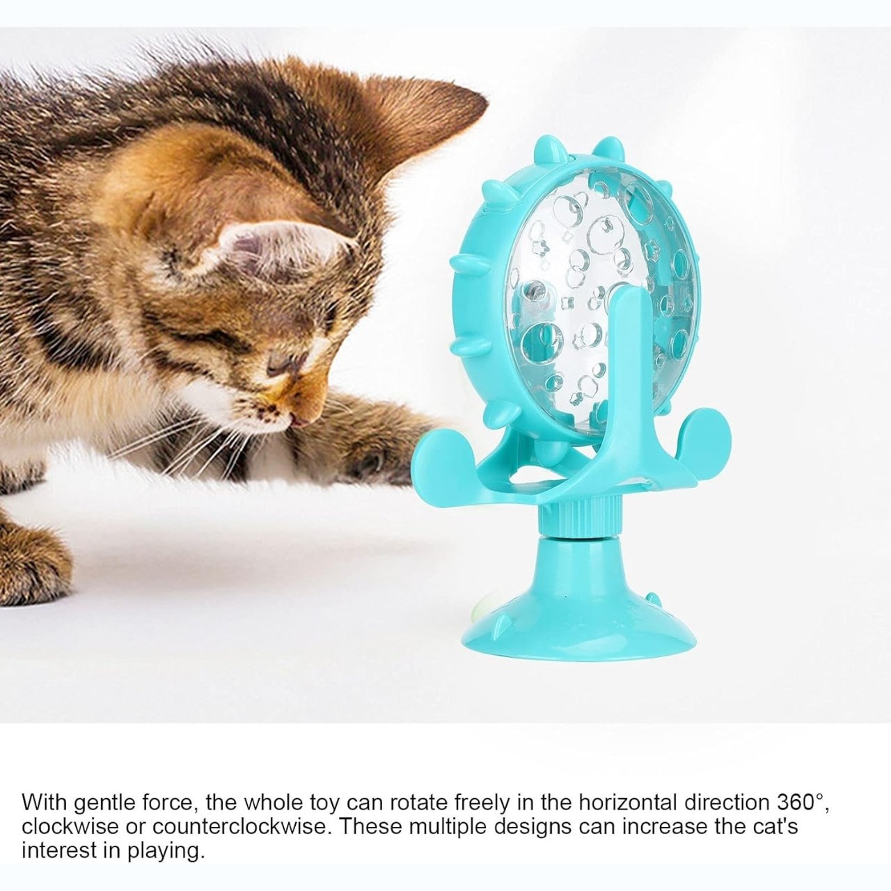 WheelToy, interactive rotating cat and dog food toy - Image 3