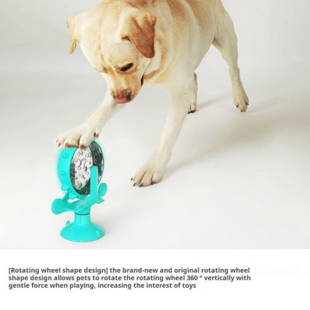 WheelToy, interactive rotating cat and dog food toy - Image 8