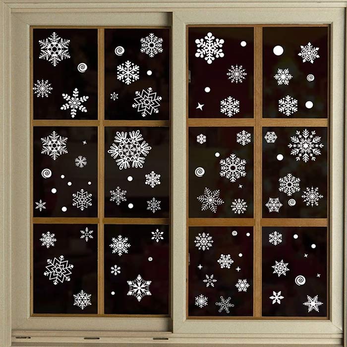 Christmas Window Stickers WindowStickers (97 pcs) - Image 1