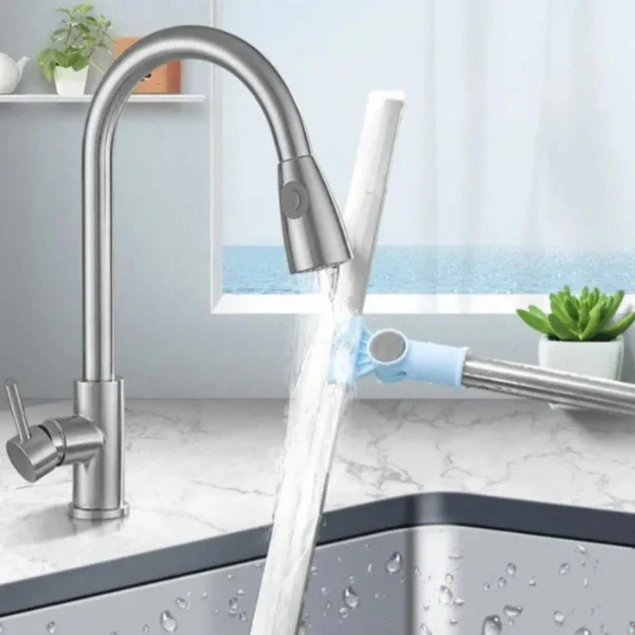 The innovative design allows it to glide quickly over smooth surfaces - without staining or effort.
