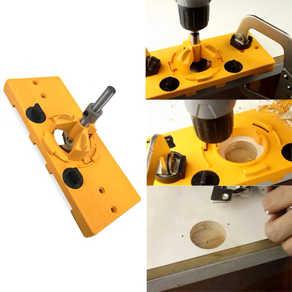 WoodWork, 7-piece Hinge Installation Tool Set (35 mm) - Image 2
