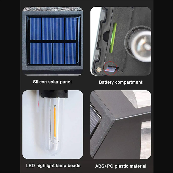 The solar light is the ideal choice for illuminating the garden, yard, patio, entrance to the house, etc.