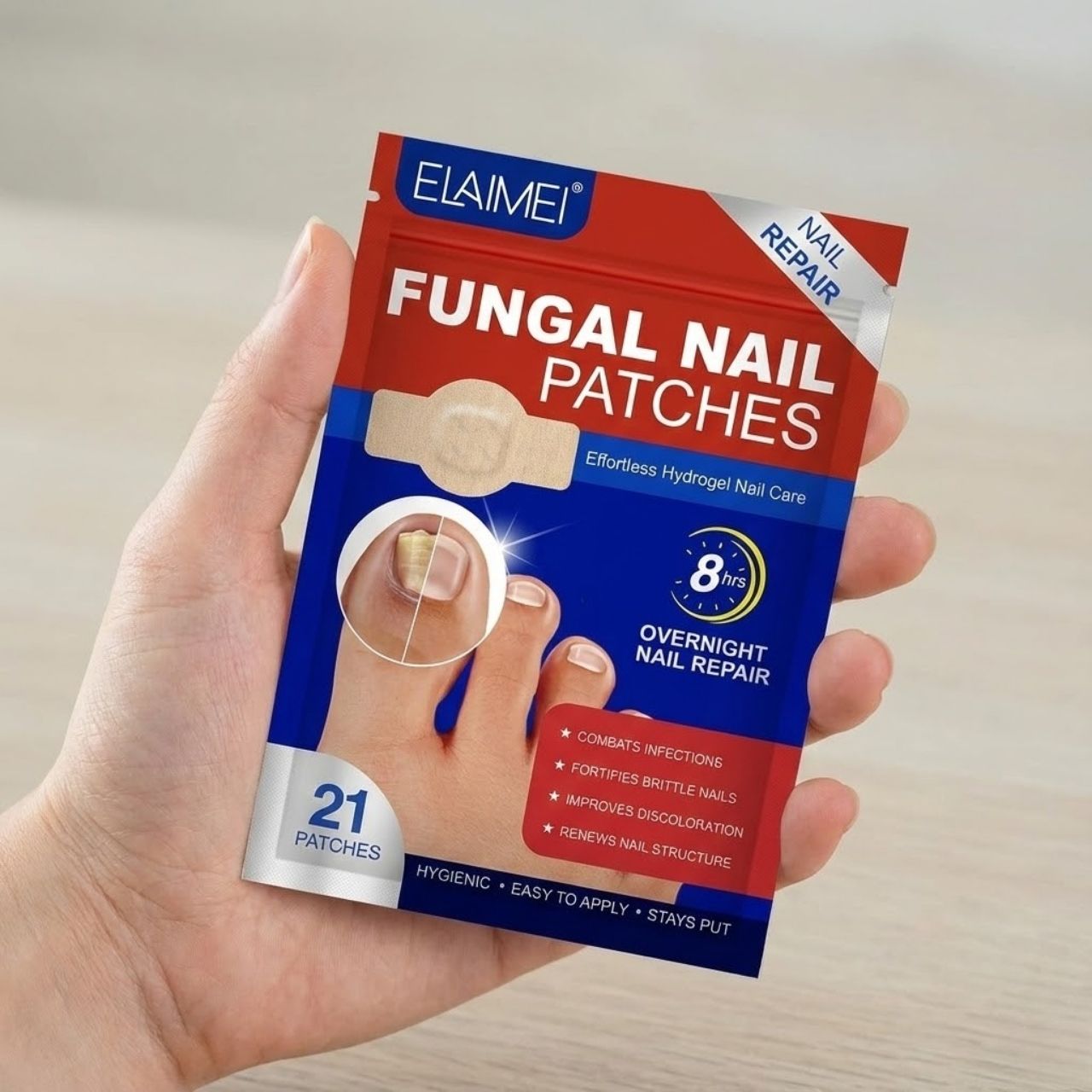 FungalPatches, restorative patches for the care of damaged nails (21 pcs.) (1+1 FREE ) - Image 5