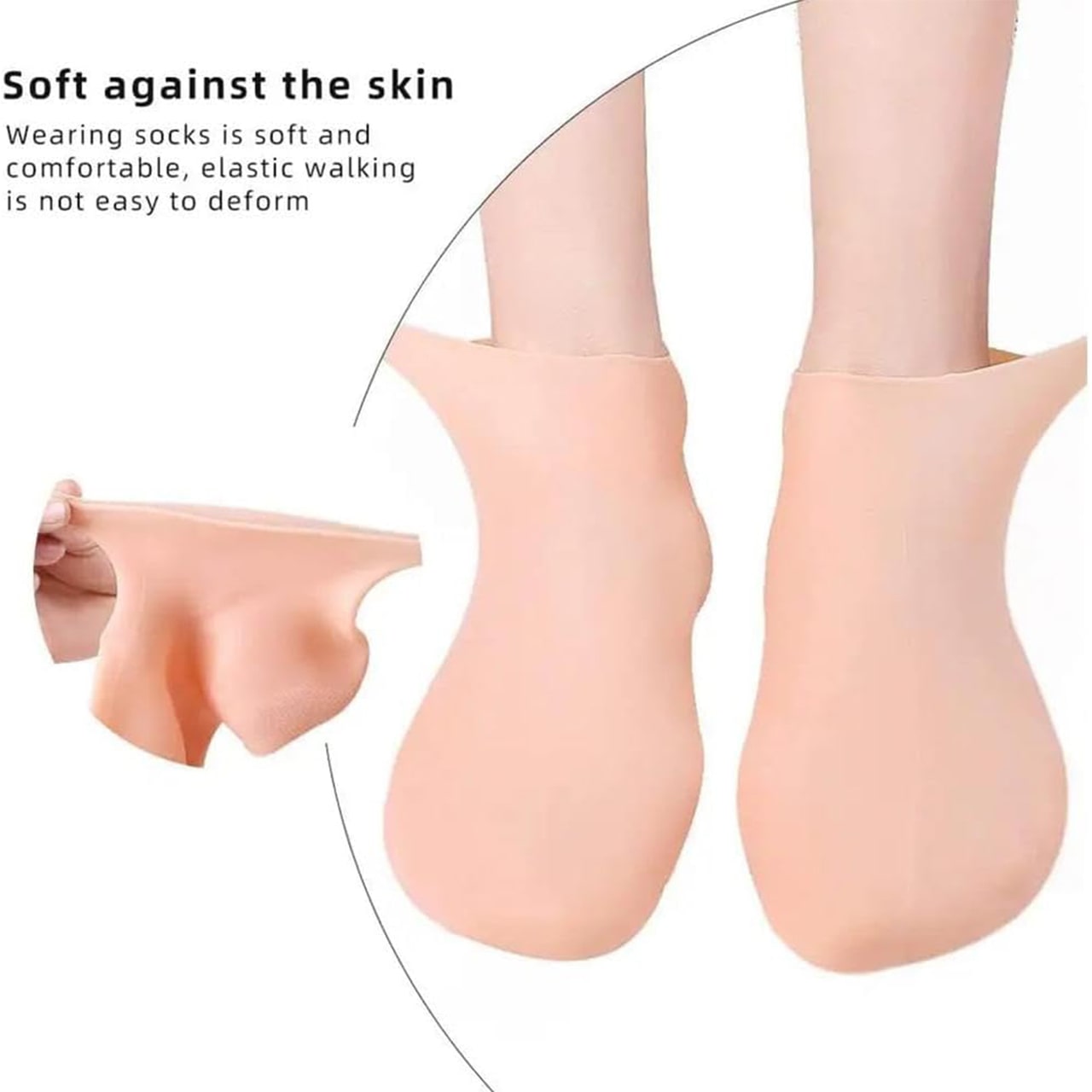 MoistMask, moisturising silicone foot care socks (1+1 FREE ) - Image 3