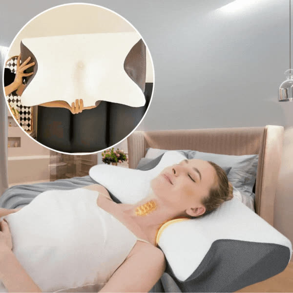 ButterflyPillow, ergonomic memory foam pillow - video