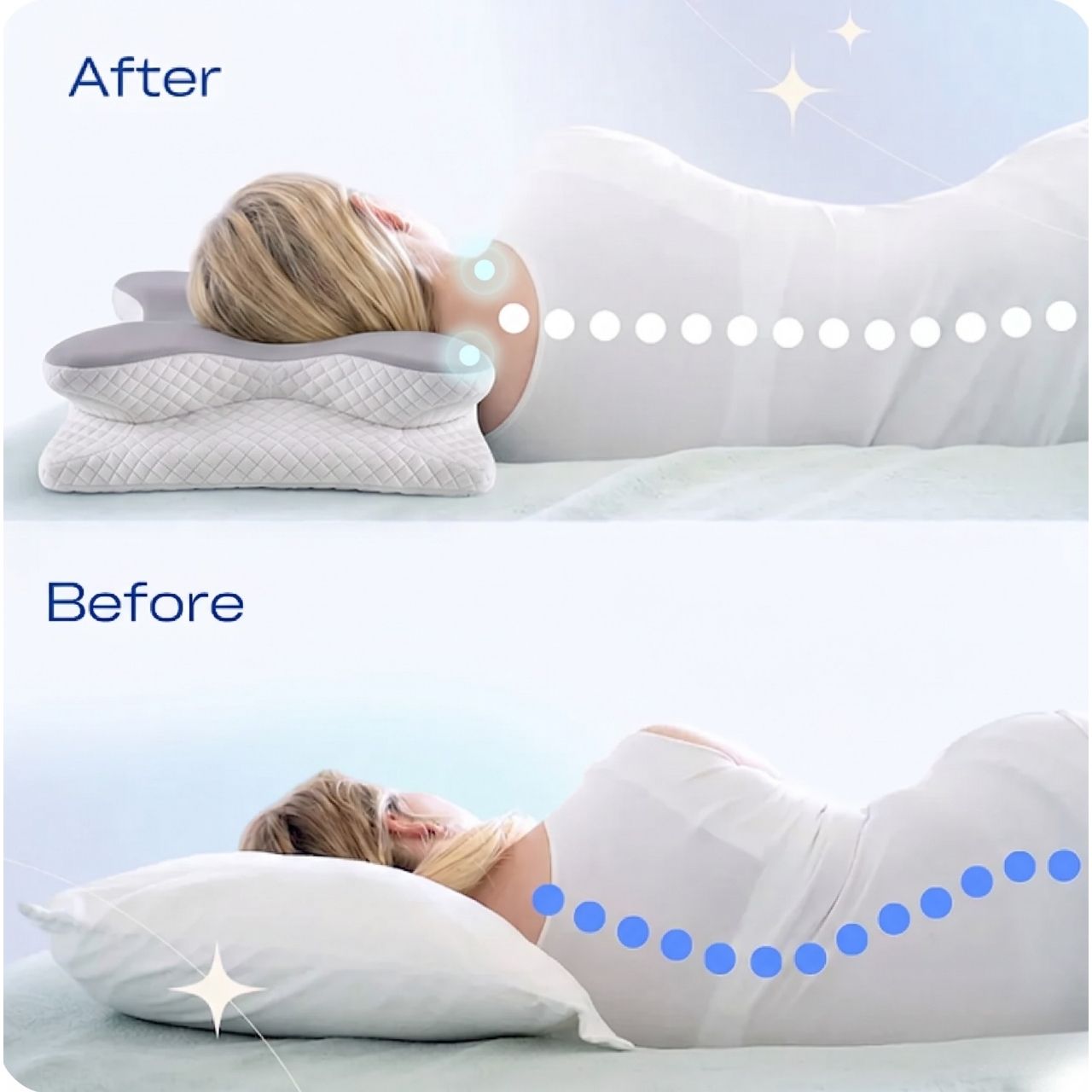 Ergonomic pillow with memory foam, CervicalPillow - Image 8