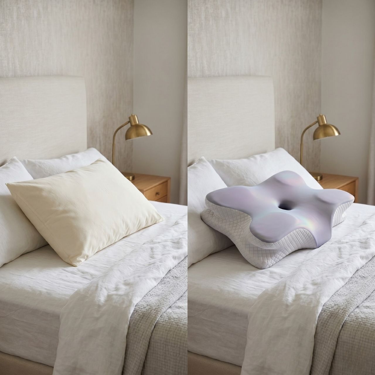 Ergonomic pillow with memory foam, CervicalPillow - Image 2
