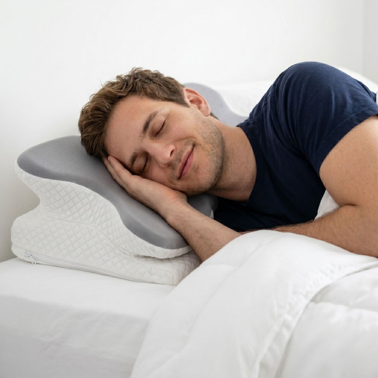 Ergonomic pillow with memory foam, CervicalPillow - Image 4