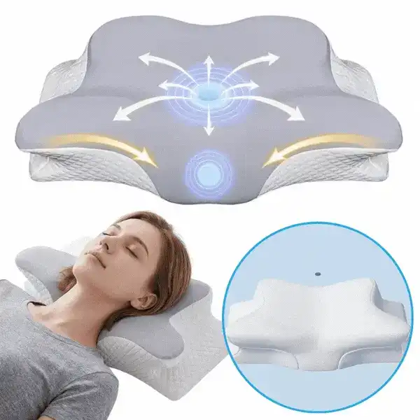Ergonomic pillow with memory foam, CervicalPillow - Image 1