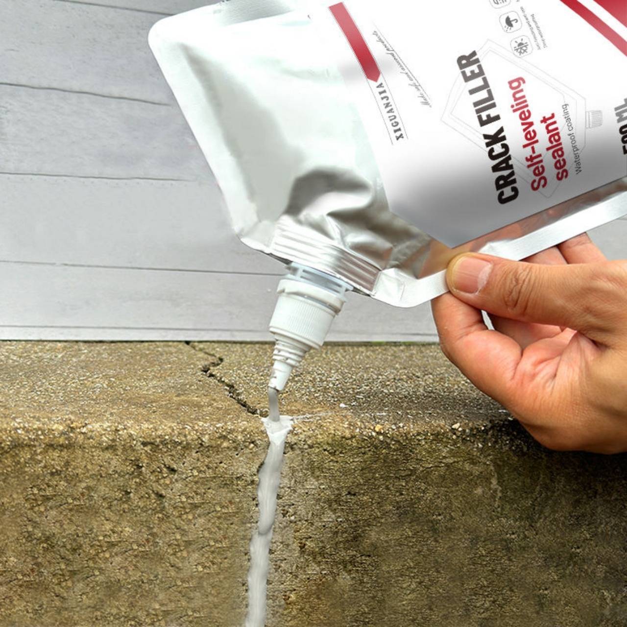 CrackFiller, Elastic Crack Repair Sealant (500 ml) - Image 4