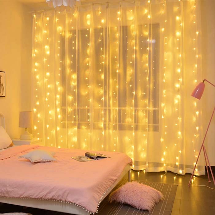 CurtainLED, curtain with 300 LED lights (3x3m) - Image 4