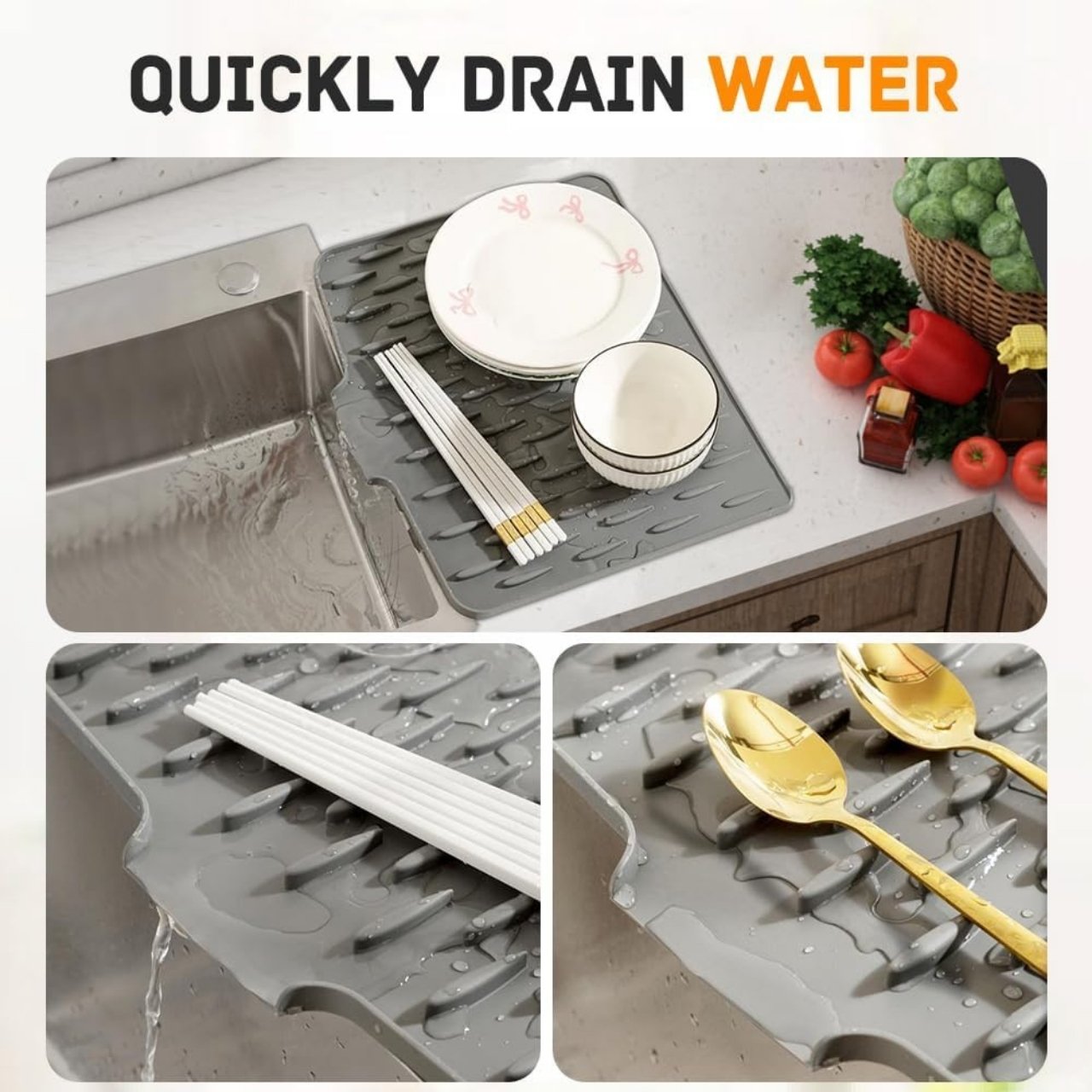 DripDrain, multi-purpose silicone mat - Image 4