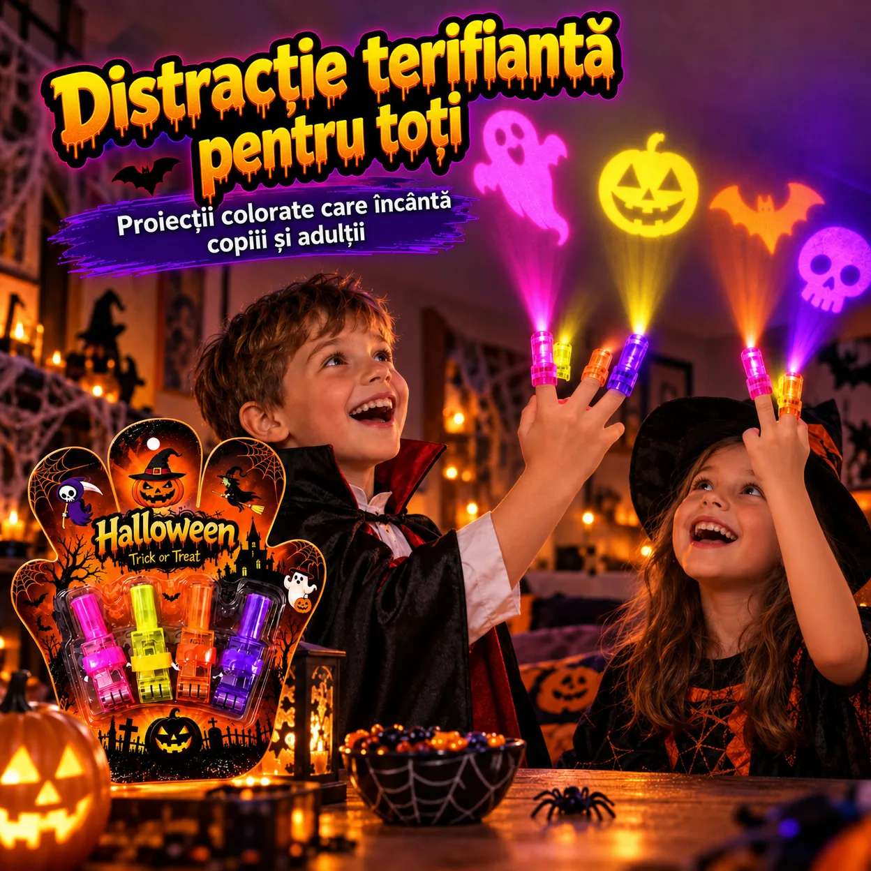 LED Finger Projectors – Halloween, FingerLights - Image 5