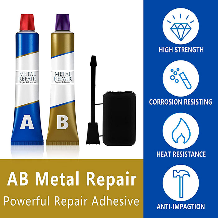 GlueStar, two-component adhesive for cold welding and simple repairs (2 tubes) - Image 13