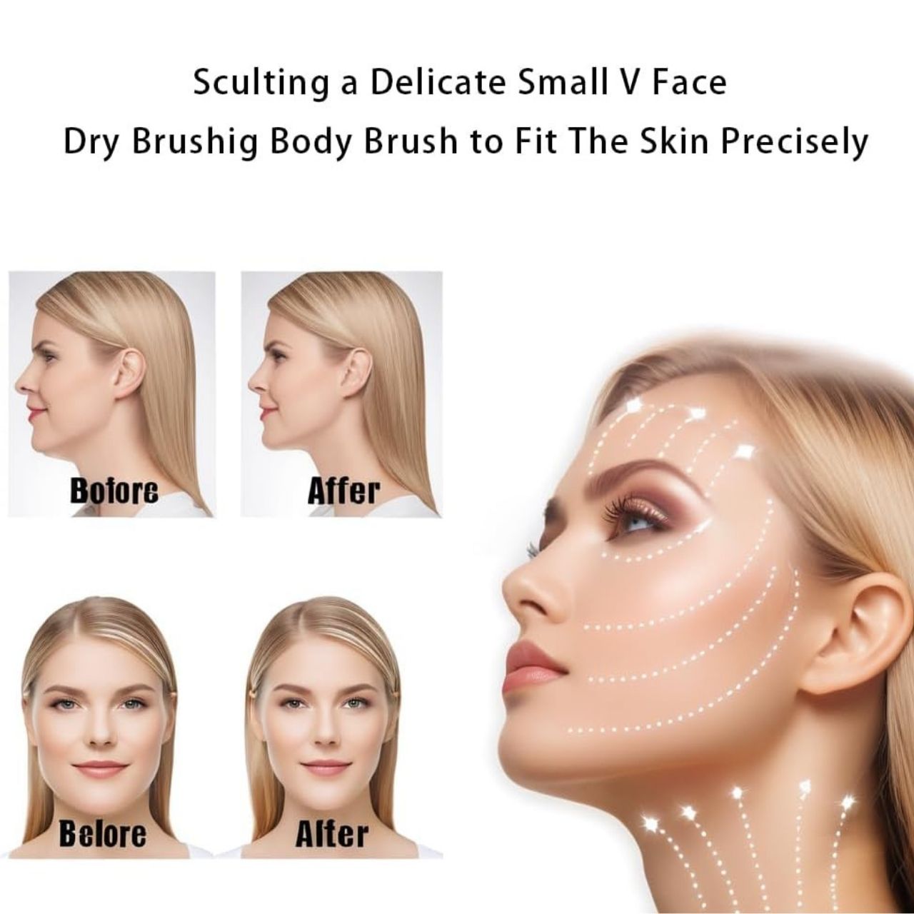 LymphaticBrush, lymphatic massage and facial shaping brush - Image 8