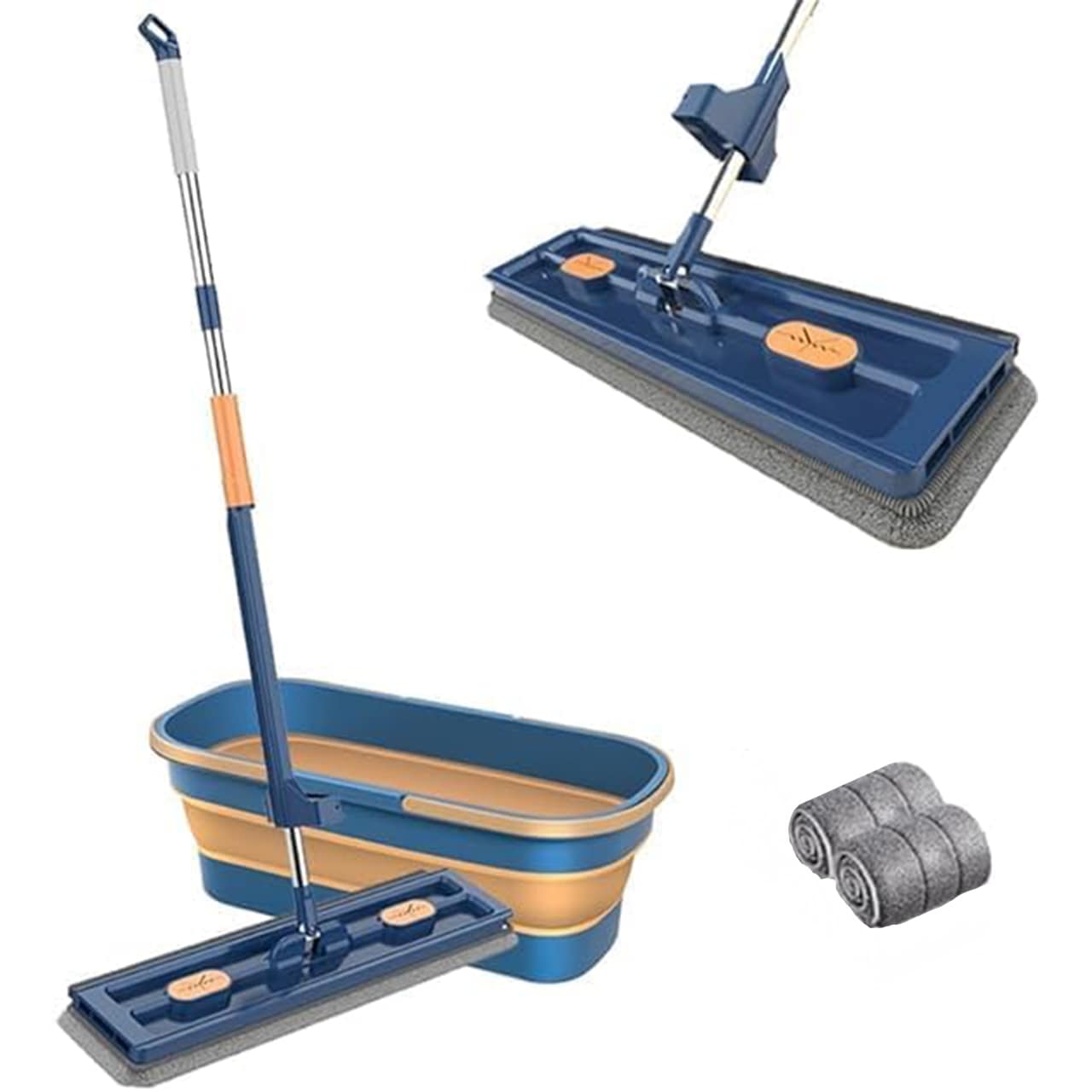 MopBundle, 360° cleaning tool and foldable bucket for easy cleaning - Image 1