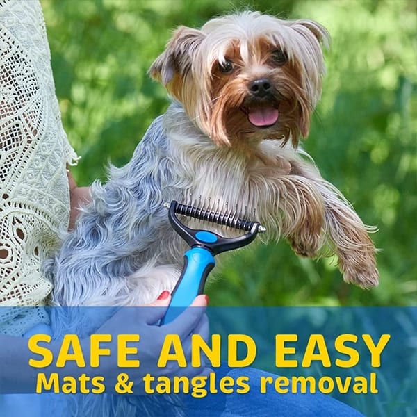 PetTangler, double-sided brush for removing hair and undercoat - Image 4